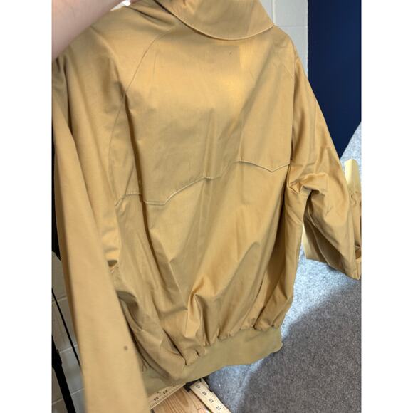 VINTAGE 70s Zero King Swing Jacket Men Size 40 Tan Full Zip USA Workwear Outdoor - Picture 5 of 7